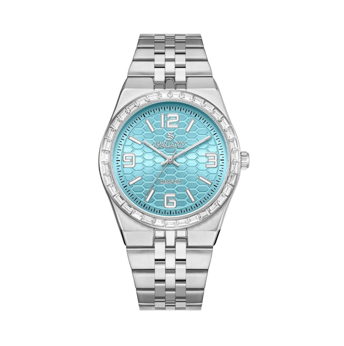 S Galaxy GS-2398 - Silver Turquoise