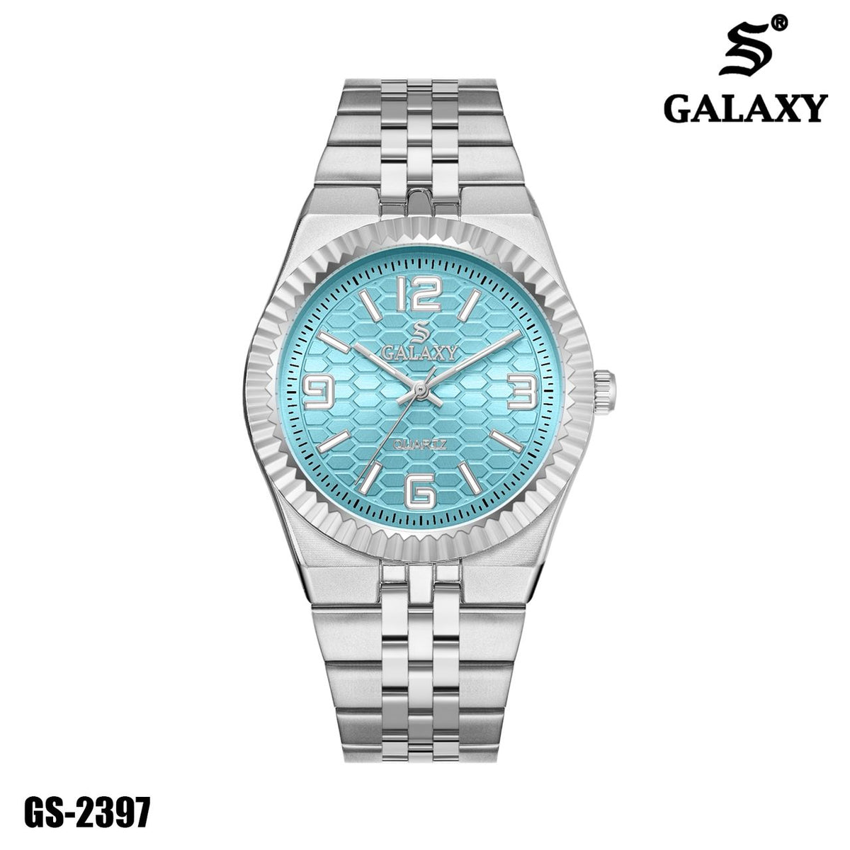 S Galaxy GS-2397 - Silver Turquoise