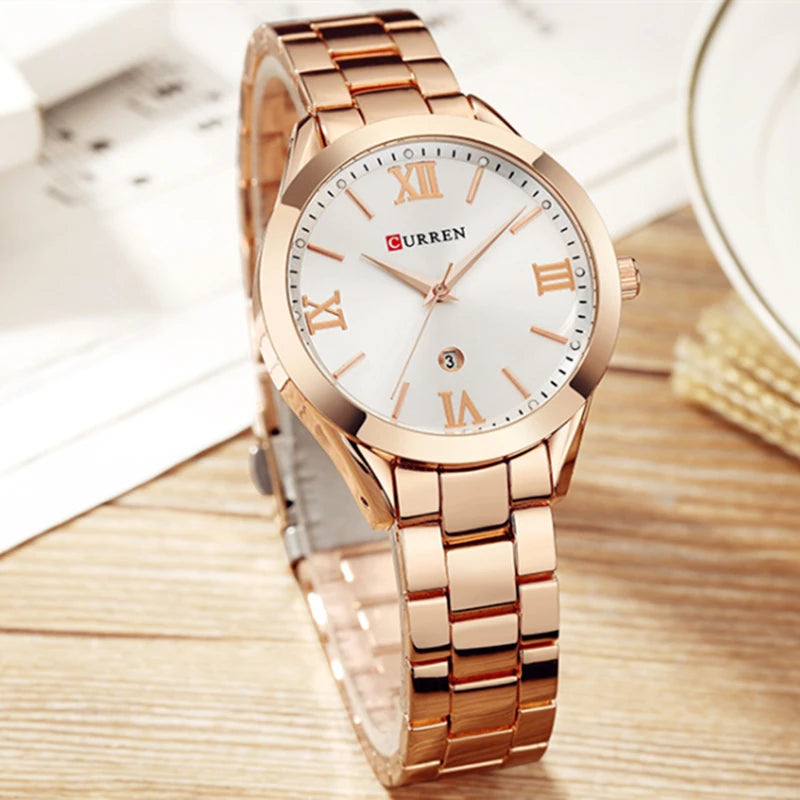 Curren 9008 Retro Watch — Women's