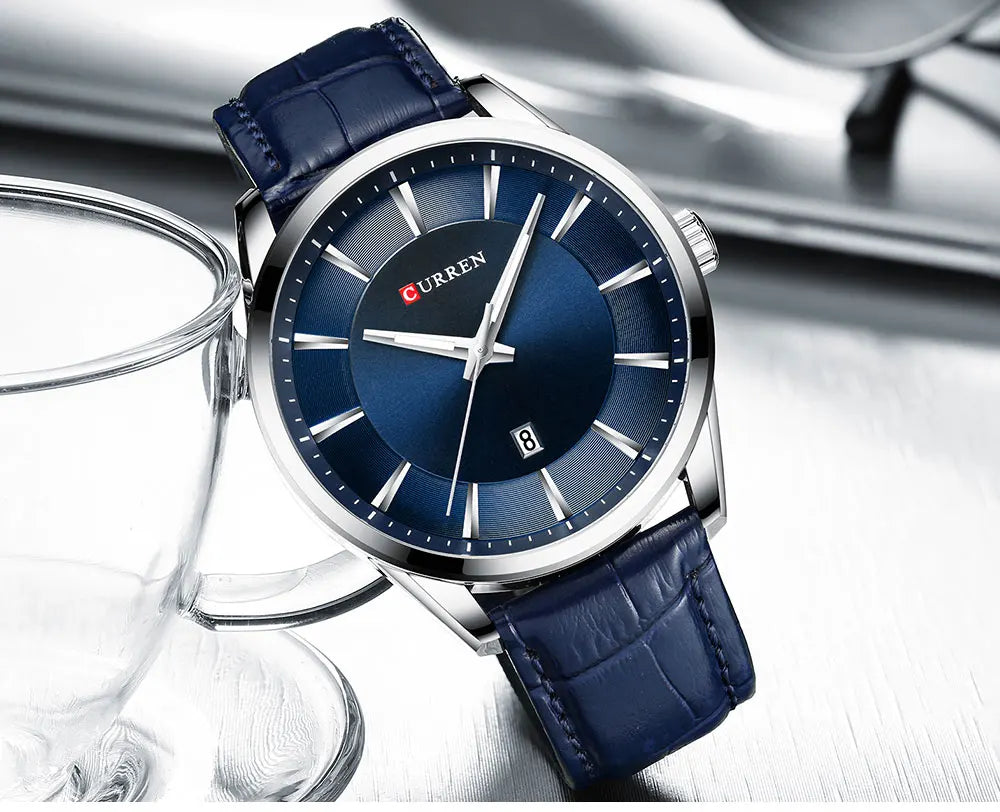 Curren Business Watch — Leather Strap