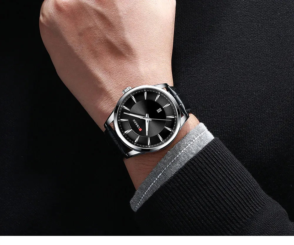 Curren Business Watch — Leather Strap