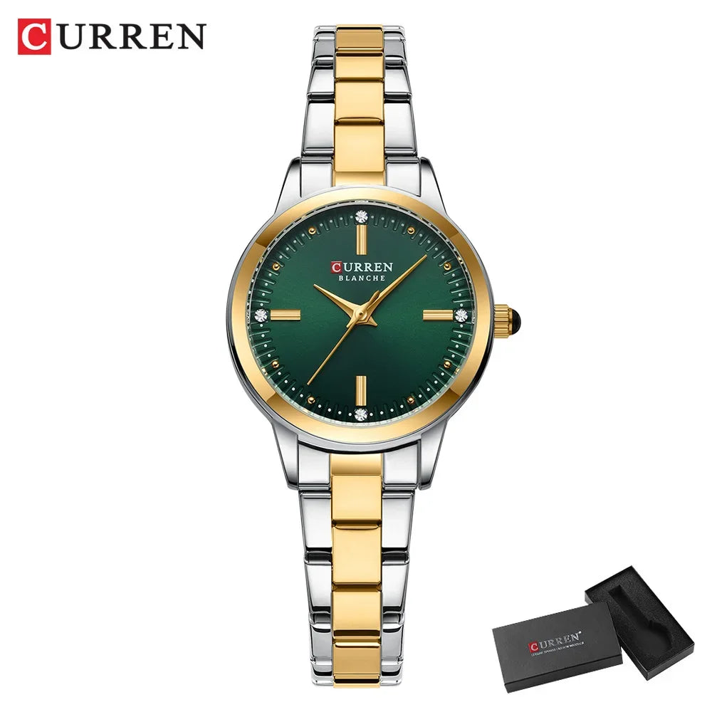 Curren Roman Dial Watch — Crystal Accents, Women's