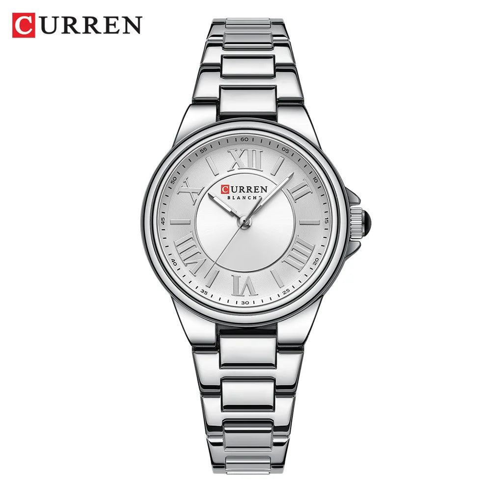 Curren 9091 Rose Gold Analog Watch, Women's