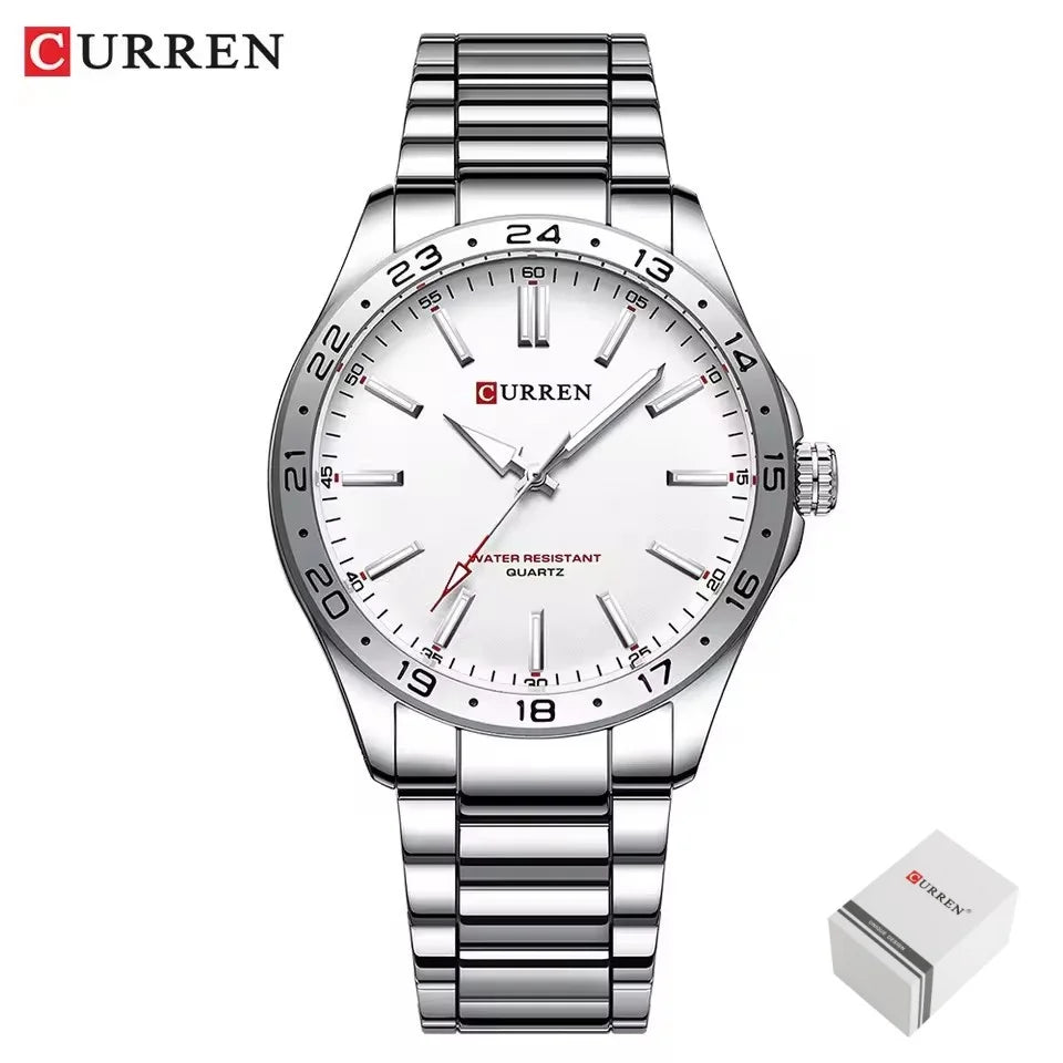 Curren 8452 Two-Tone Business Watch