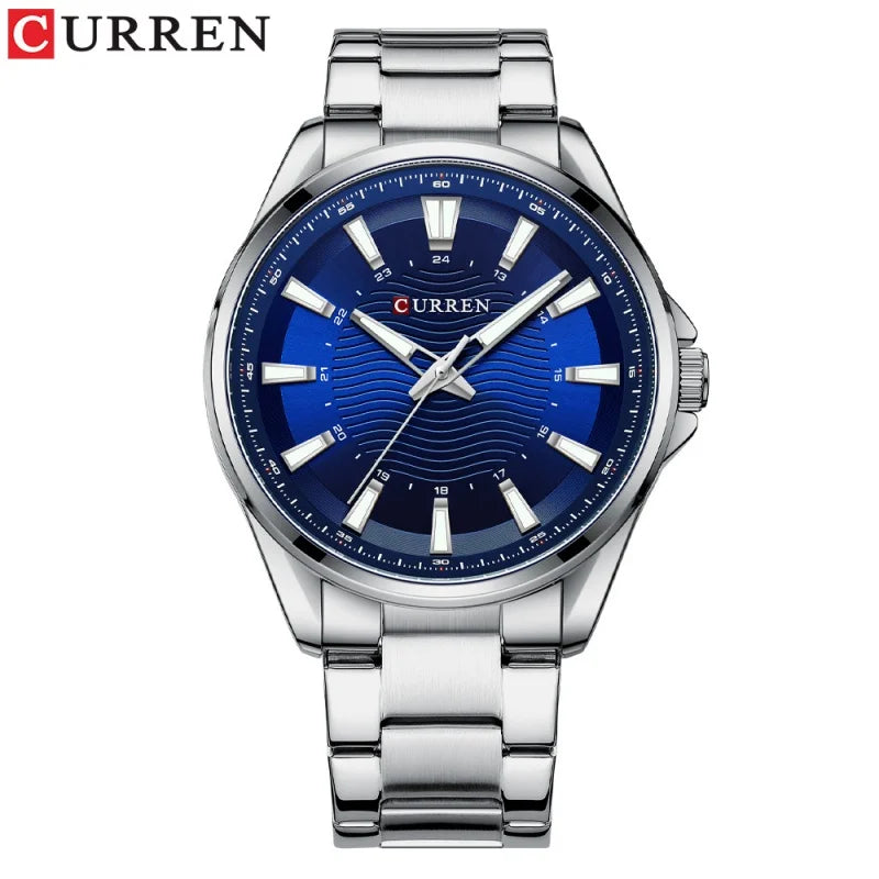 Curren 8424 Gold-Tone Business Watch