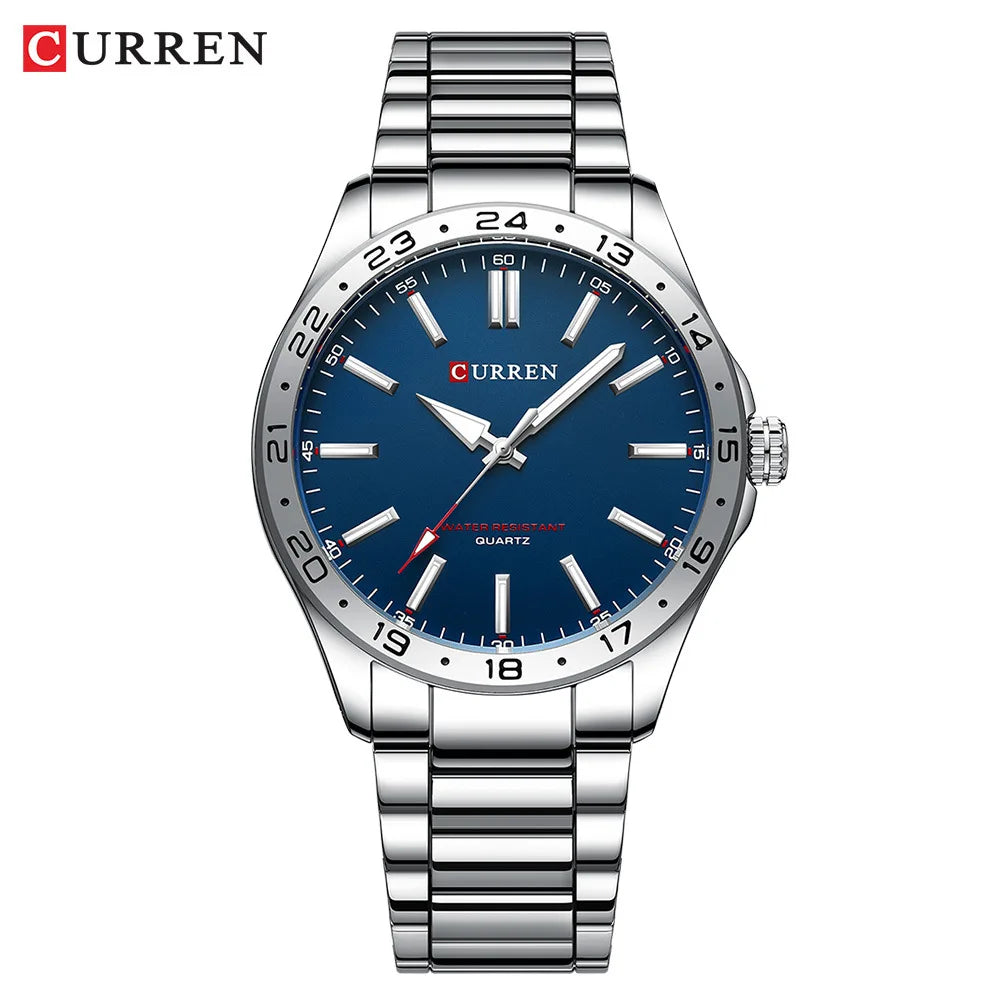 Curren 8452 Two-Tone Business Watch