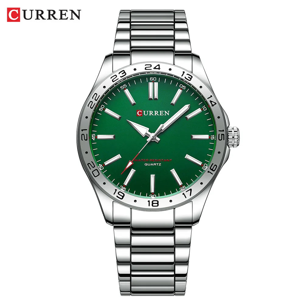 Curren 8452 Two-Tone Business Watch