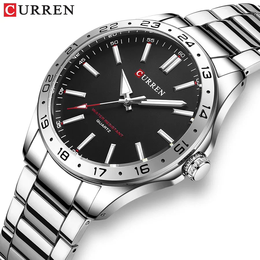 Curren 8452 Two-Tone Business Watch