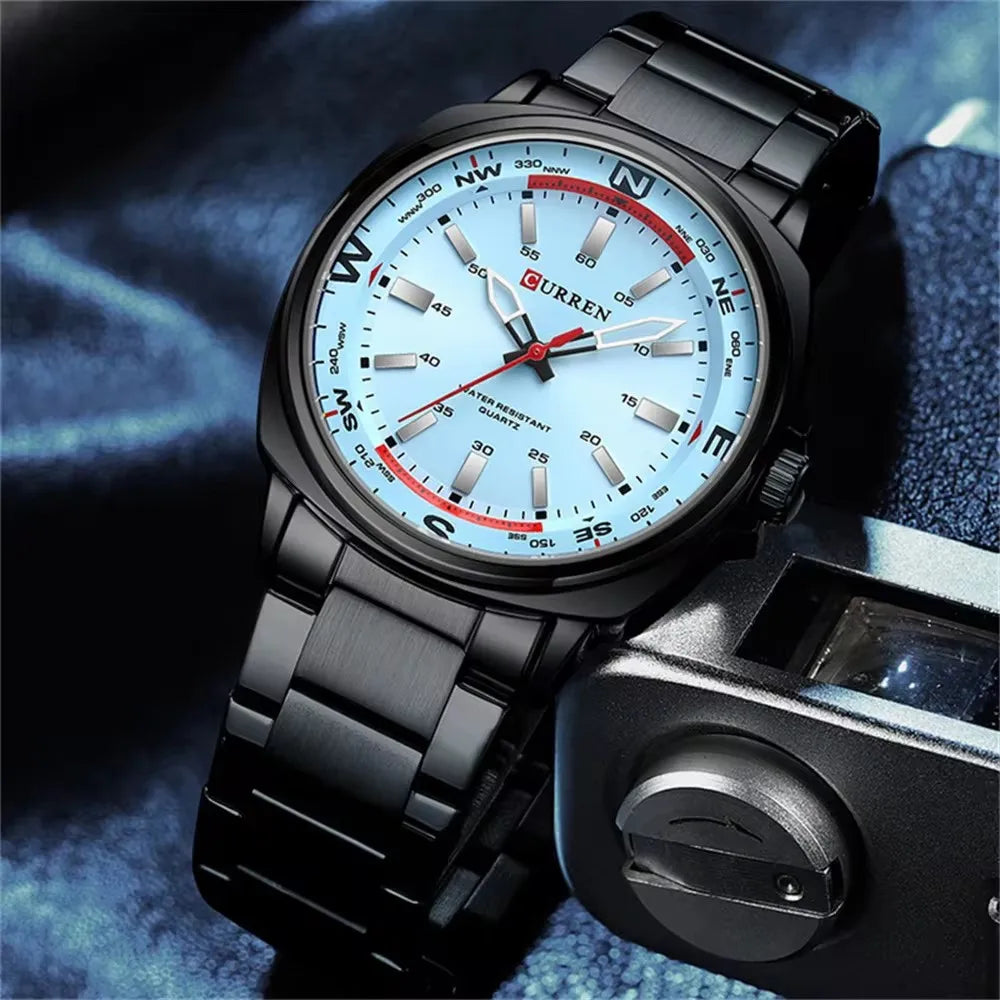 Curren 8455 Sport Business Watch, AliExpress angle 3