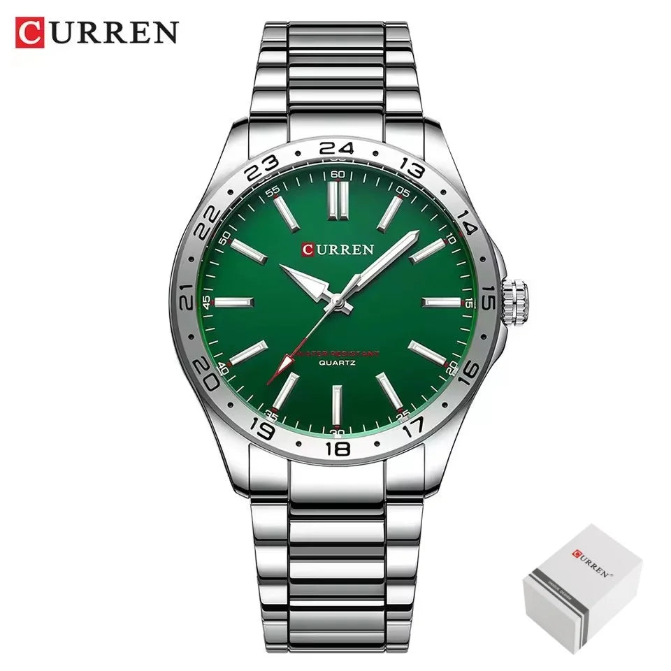 Curren 8452 Two-Tone Business Watch