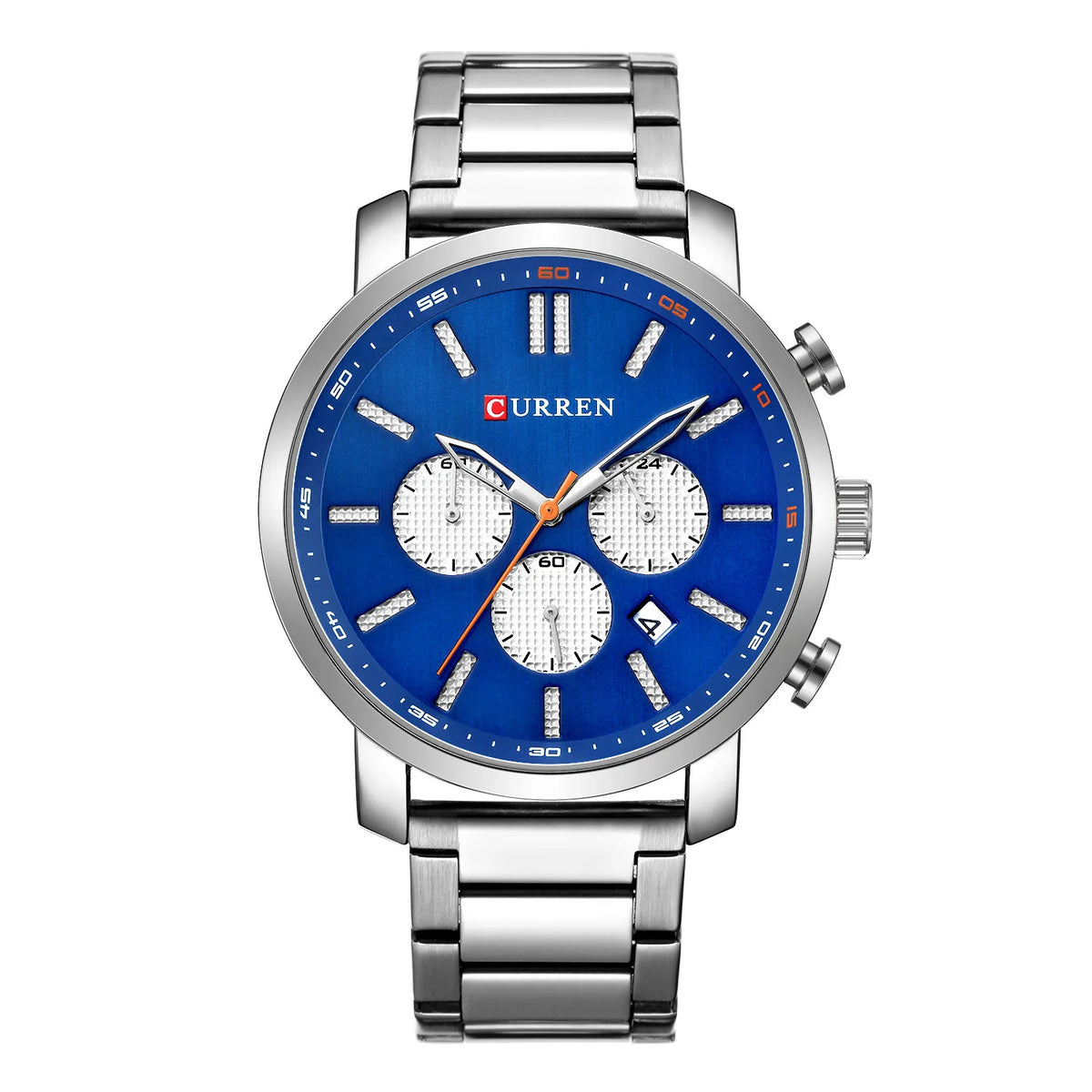 Curren Steel Belt Watch — 30M Waterproof