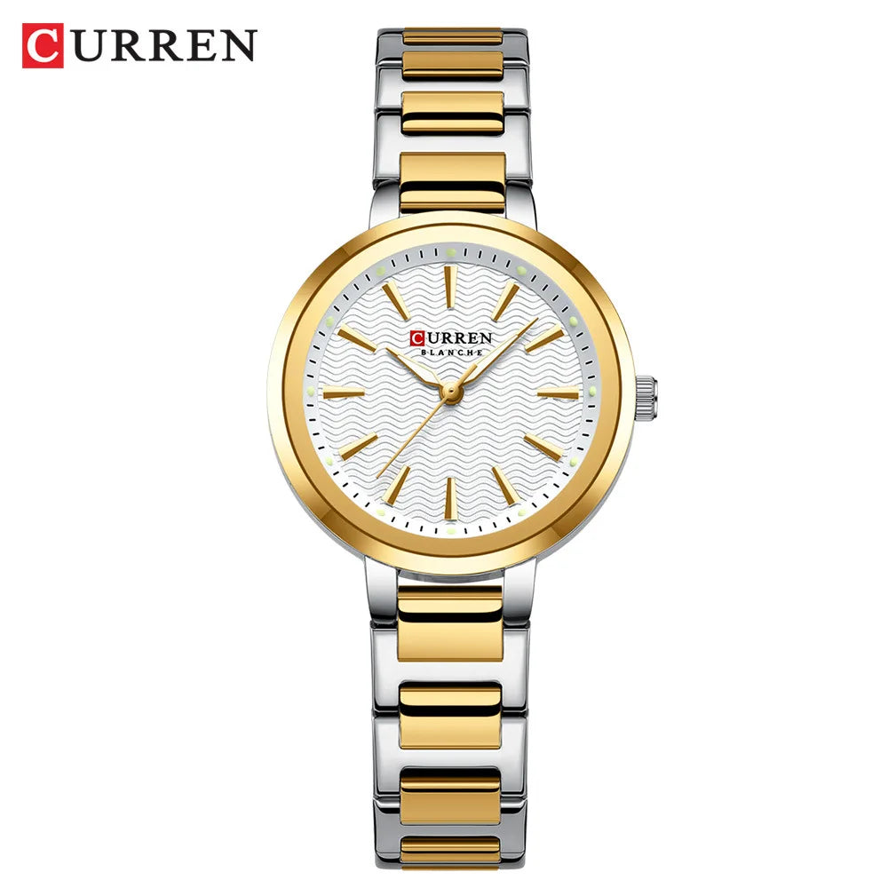 CURREN 9109 White gold