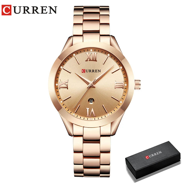 Curren 9008 Retro Watch — Women's