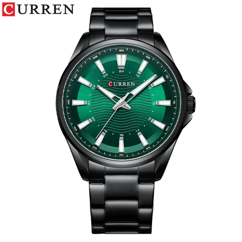 Curren 8424 Gold-Tone Business Watch
