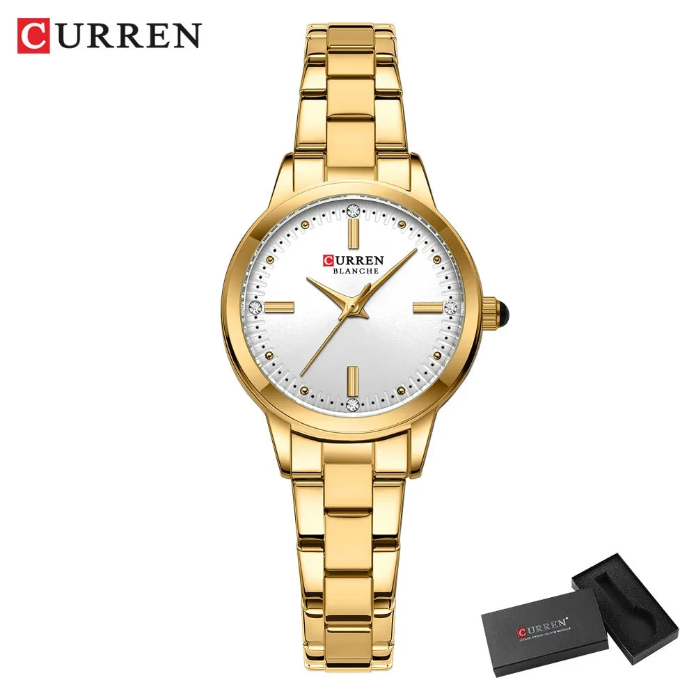 Curren Roman Dial Watch — Crystal Accents, Women's