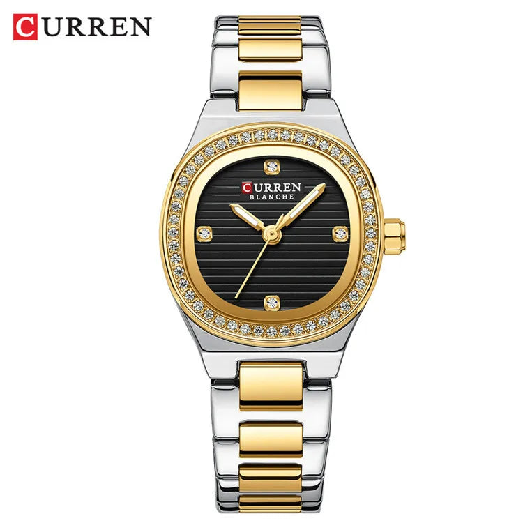 CURREN 9101 black golden