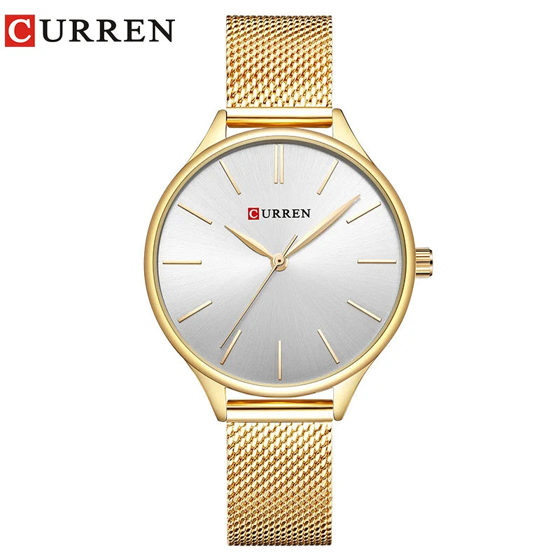 Curren 9024 - Gold White