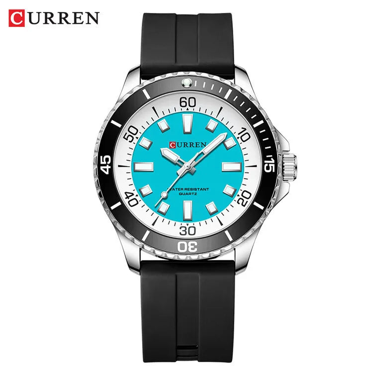CURREN 8448 Black Blue