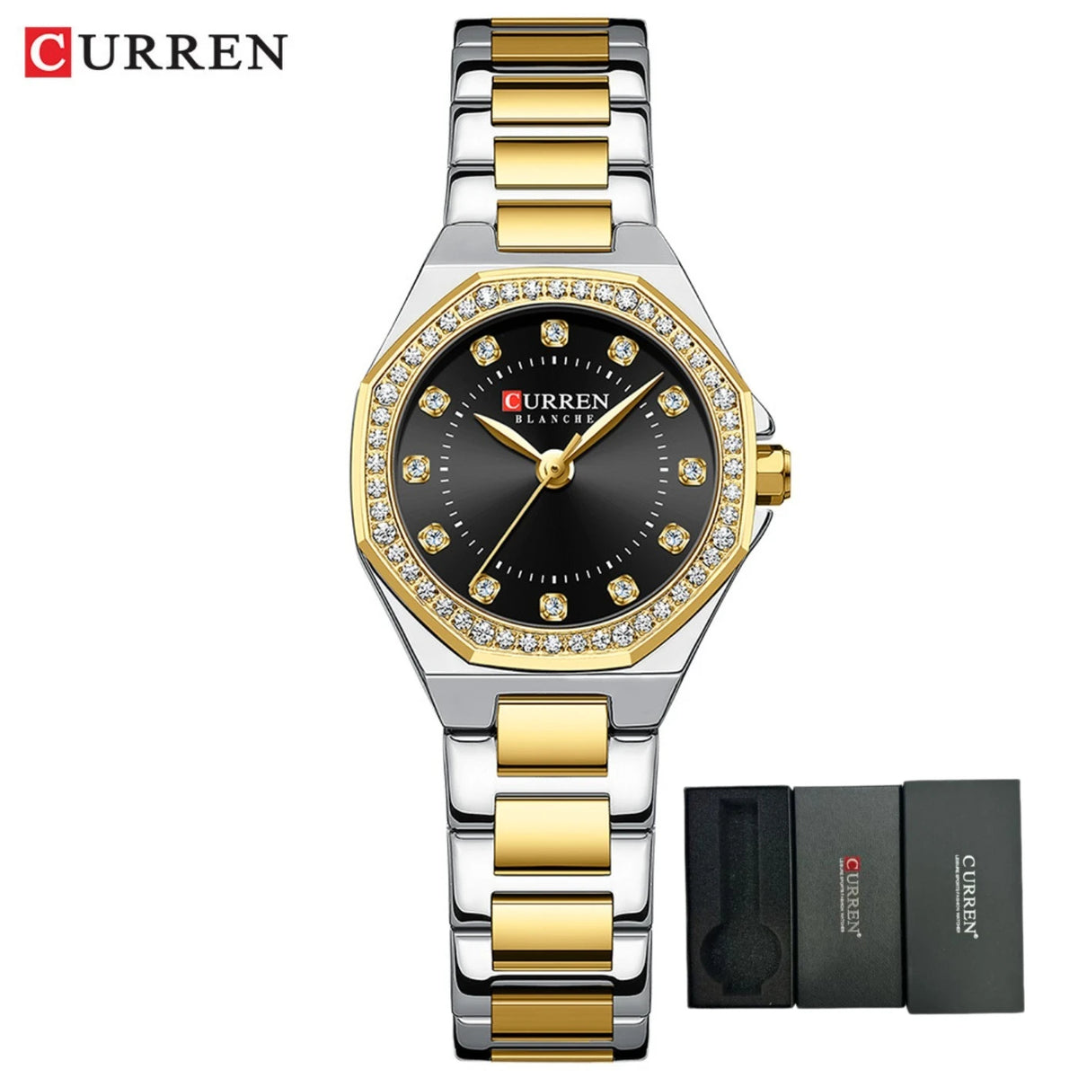 CURREN Octagonal Crystal C3