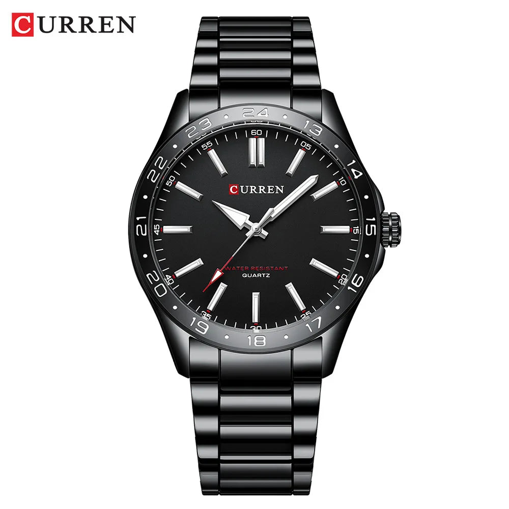 Curren 8452 Ultra-Thin Steel Watch