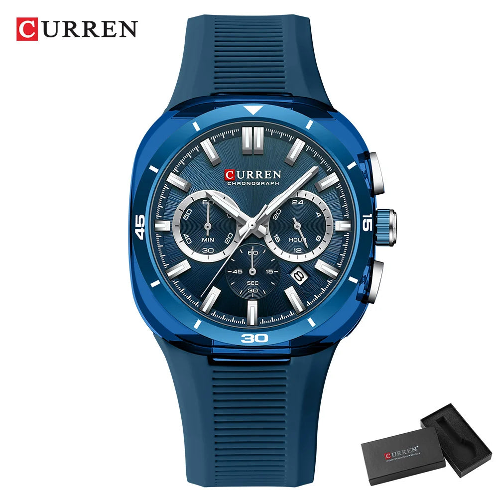 Curren 8502 Sport Chronograph - Blue