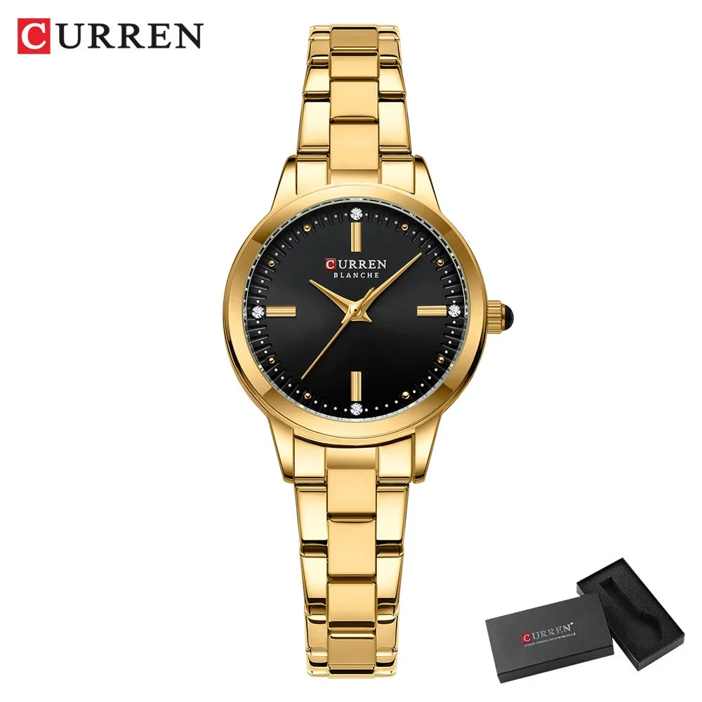 Curren Roman Dial Watch — Crystal Accents, Women's