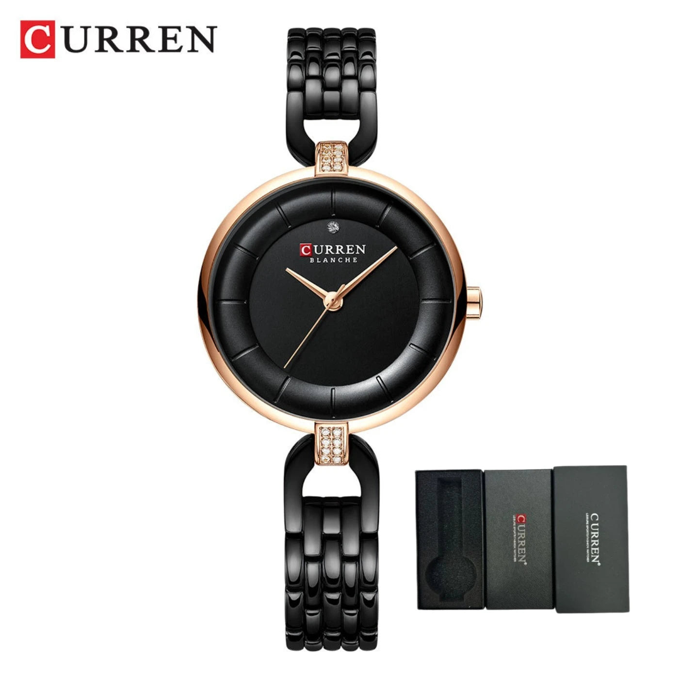 CURREN Rose Gold Bangle C4