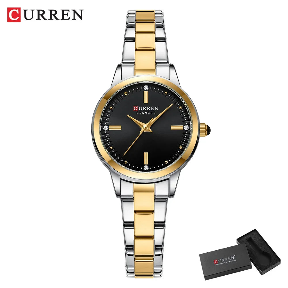 Curren Roman Dial Watch — Crystal Accents, Women's