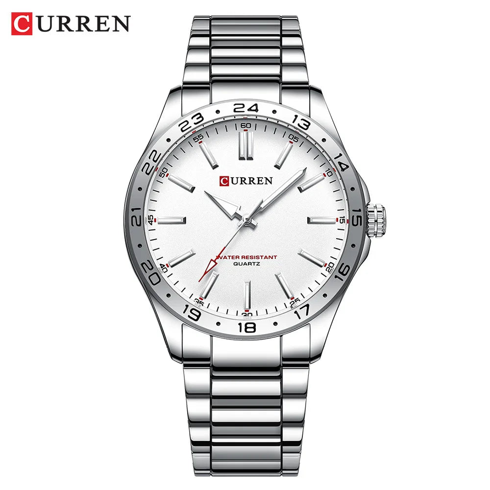 Curren 8452 Ultra-Thin Steel Watch
