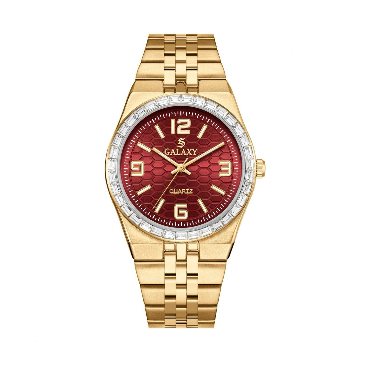 S Galaxy GS-2398 - Gold Burgundy