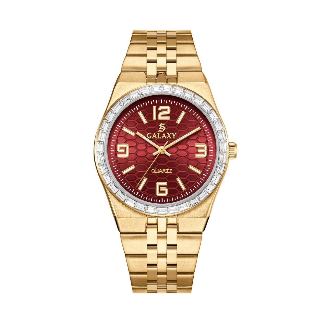 S Galaxy GS-2398 - Gold Burgundy