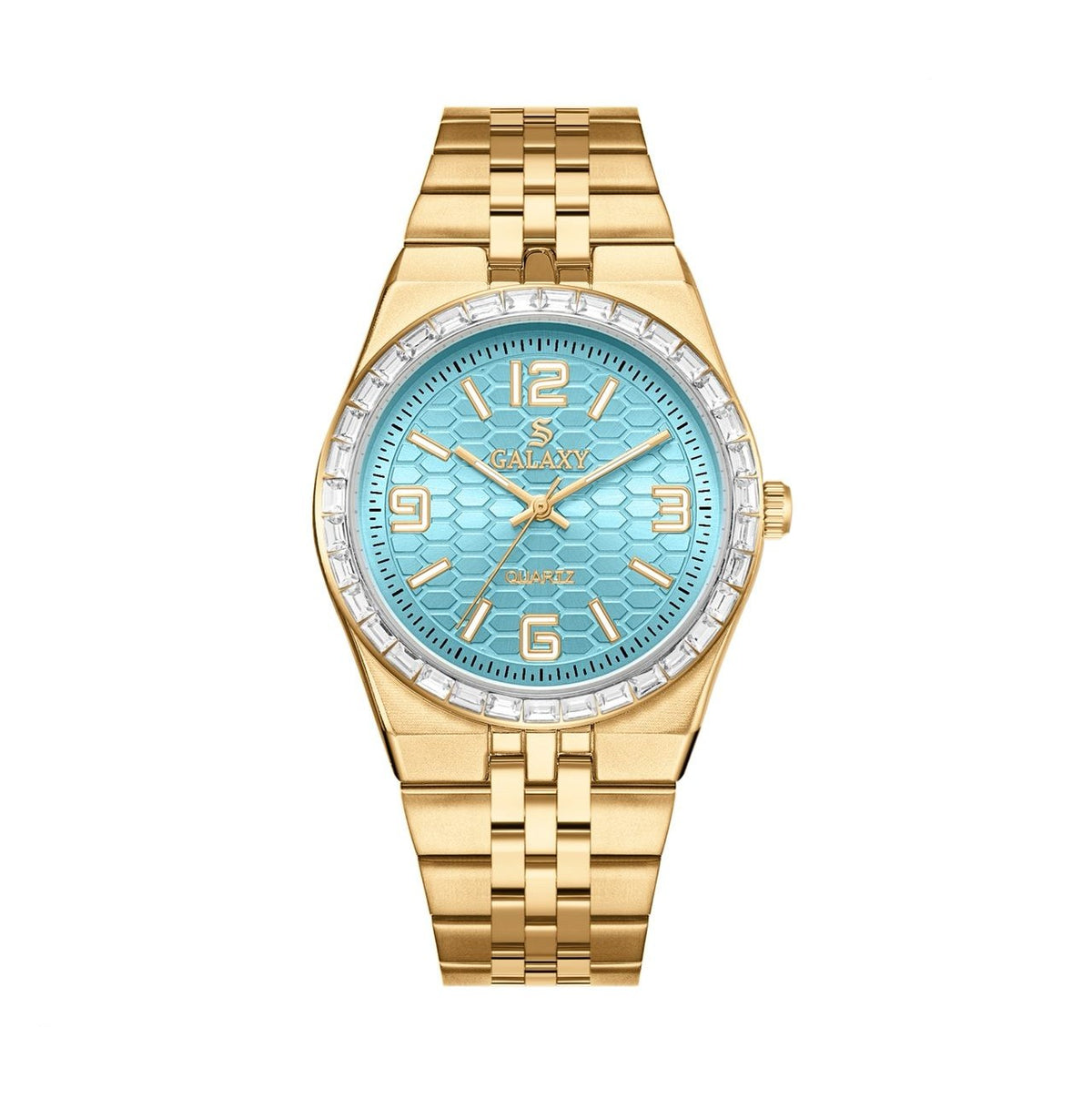 S Galaxy GS-2398 - Gold Turquoise