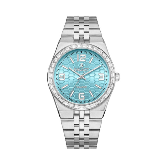 S Galaxy GS-2398 - Silver Turquoise