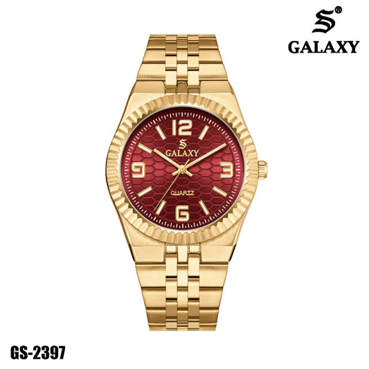 S Galaxy GS-2397 - Gold Burgundy