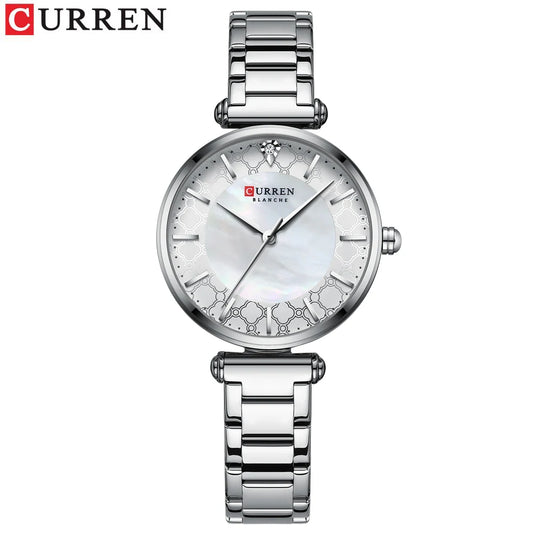 silver watch