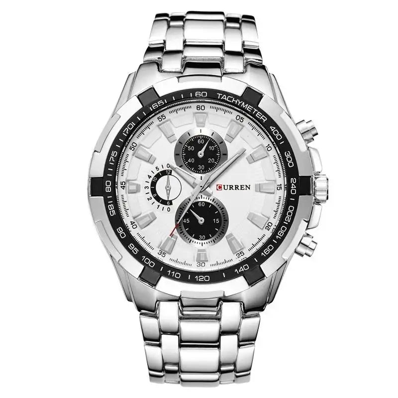 Curren 8023 - Silver White