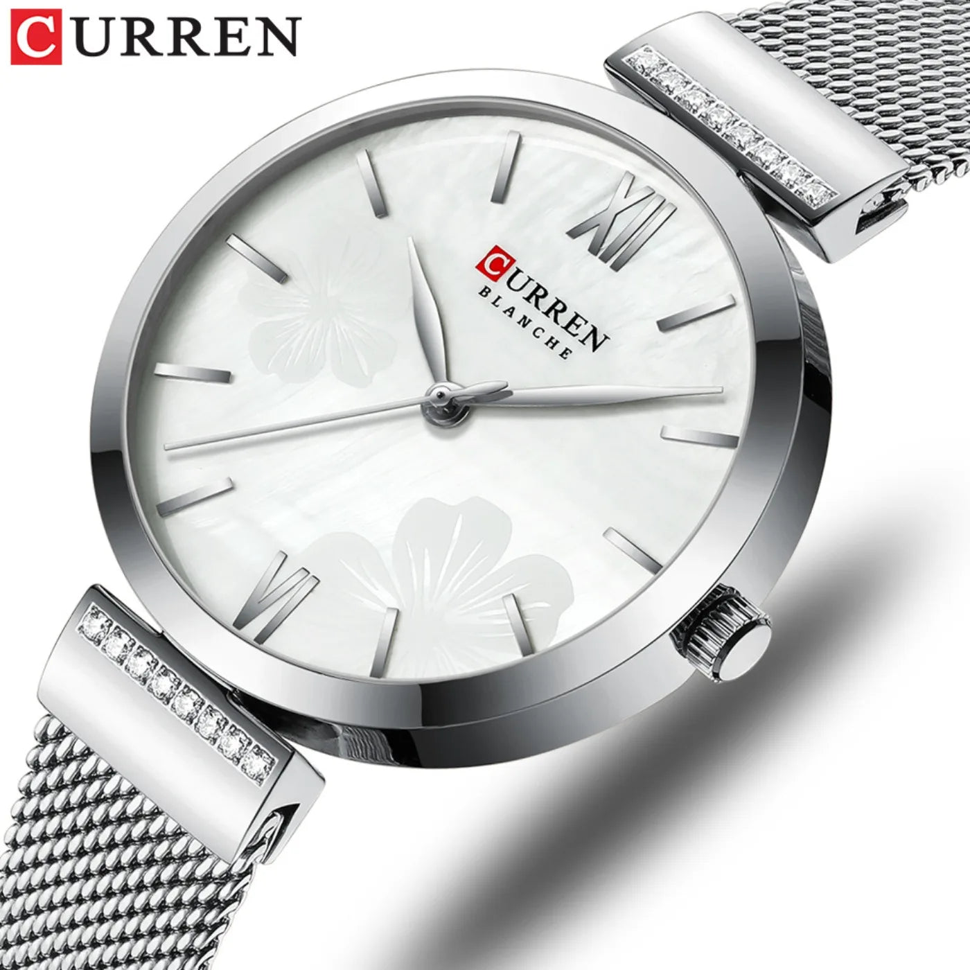 CURREN Fashion Watch for Women Luxury Quartz Gold Elegant Bracelet Wristwatch Female Clock Ladies Dress Stainless Steel Gifts