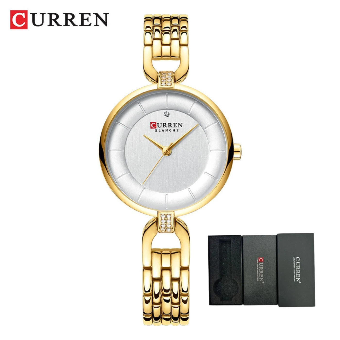 CURREN Rose Gold Bangle C2
