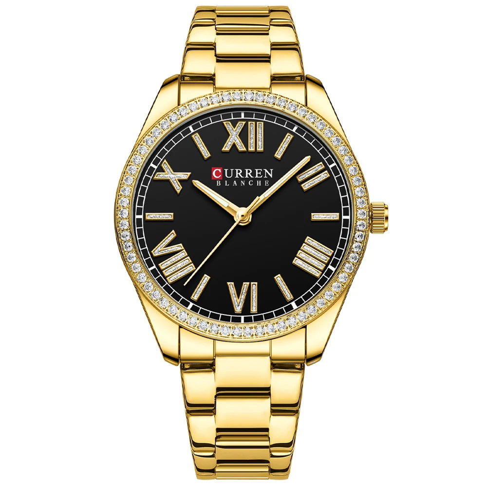 CURREN 9088 gold black