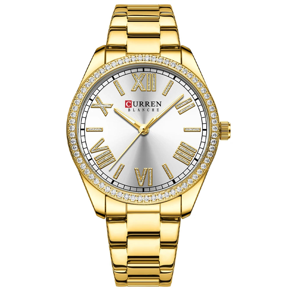 CURREN 9088 gold white