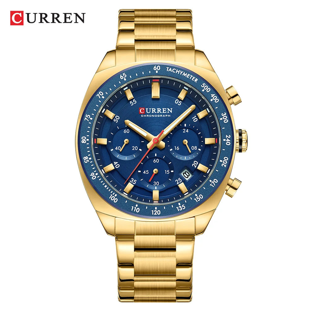 Curren 8497 Gold Blue