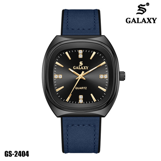 S Galaxy GS-2404 men's watch - Black Blue