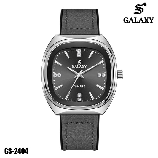 S Galaxy GS-2404 men's watch - Silver Grey
