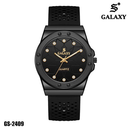 S Galaxy GS-2409 unisex watch - Full Black