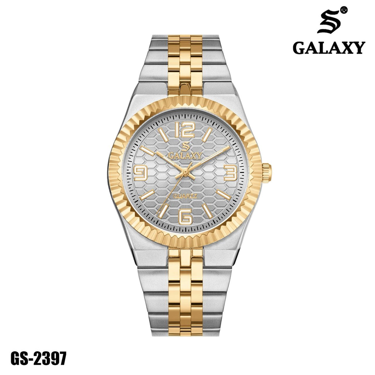 S Galaxy GS-2397 - Two-Tone Silver